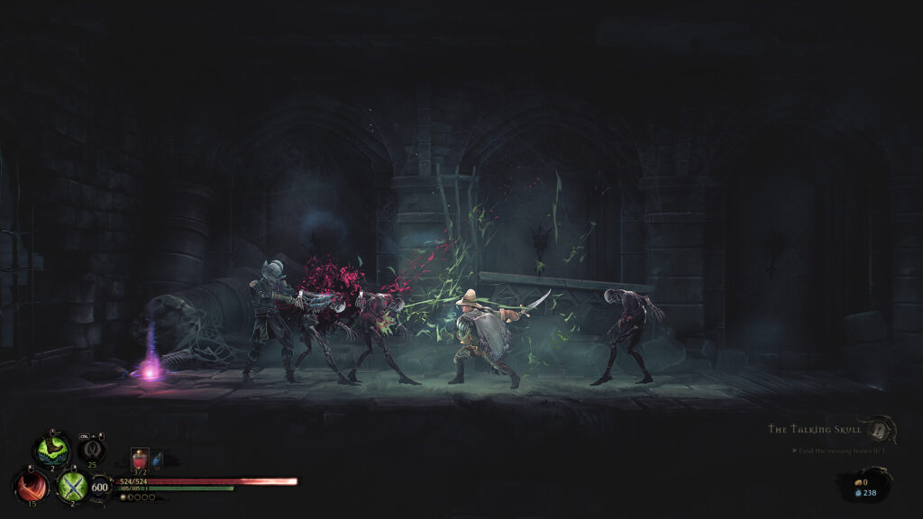 Скриншот Mandragora: Whispers of the Witch Tree