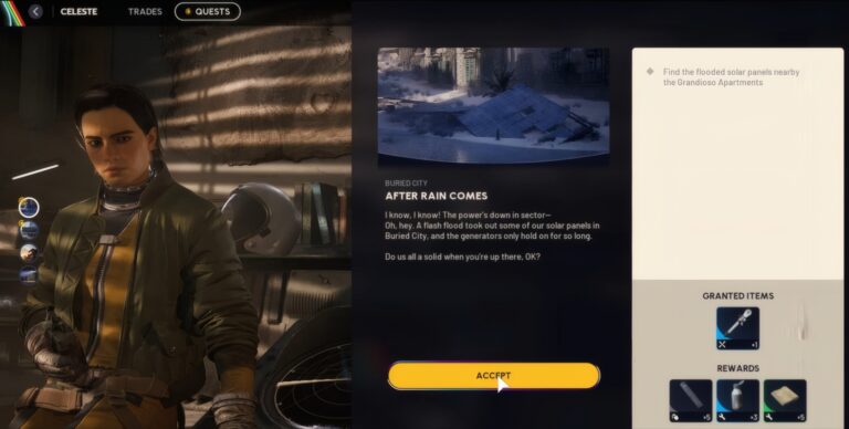 ARC Raiders Как пройти квест «После дождя»