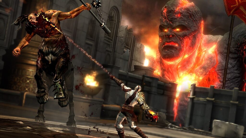 Скриншот God of War 3