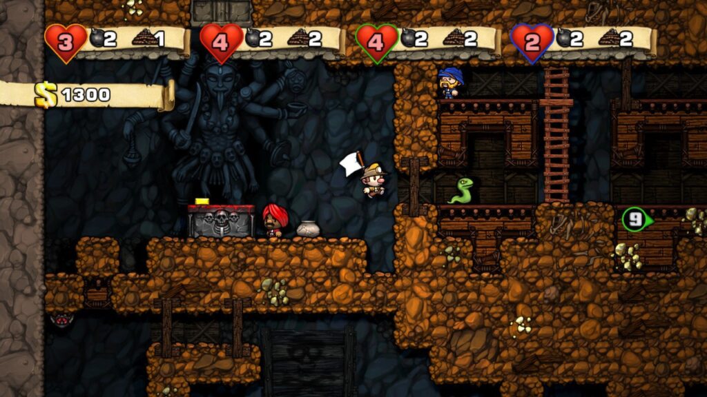 Скриншот Spelunky