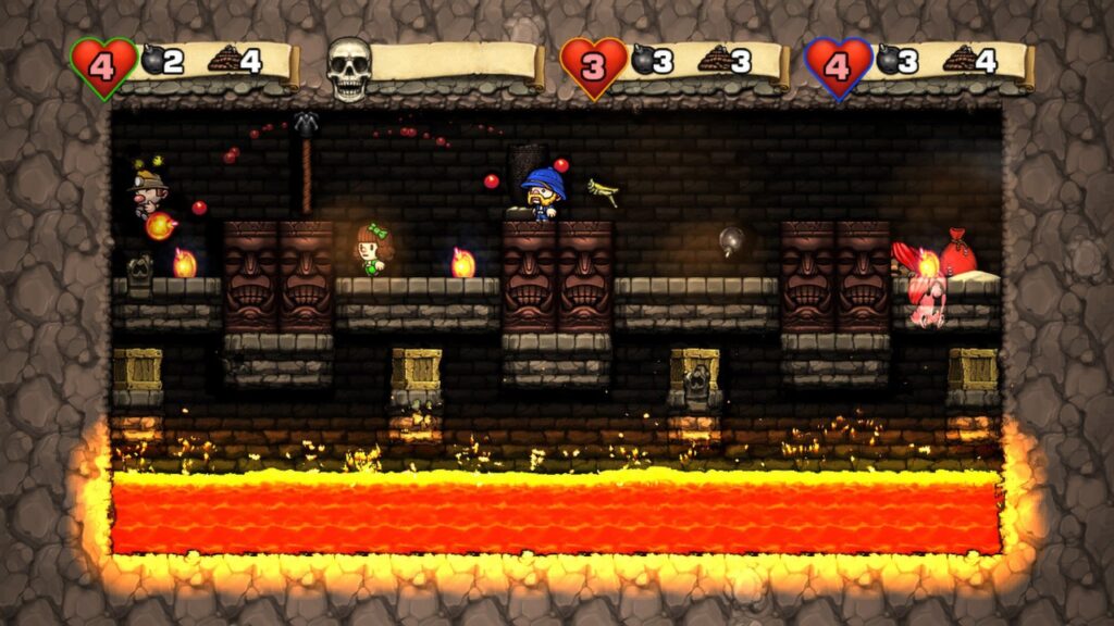 Скриншот Spelunky