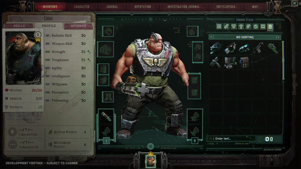 Скриншот Warhammer 40,000: Dark Heresy