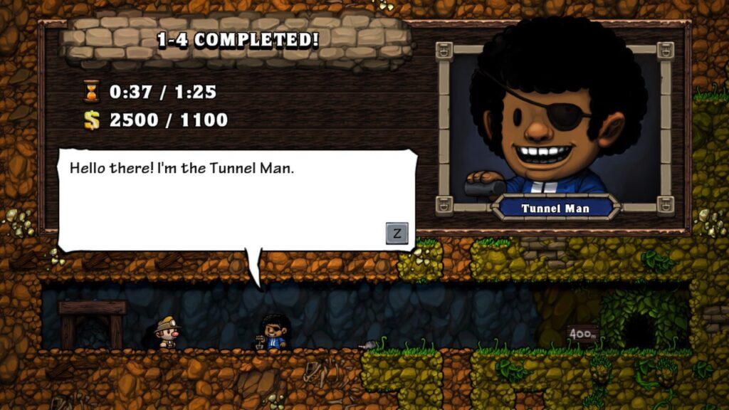 Скриншот Spelunky