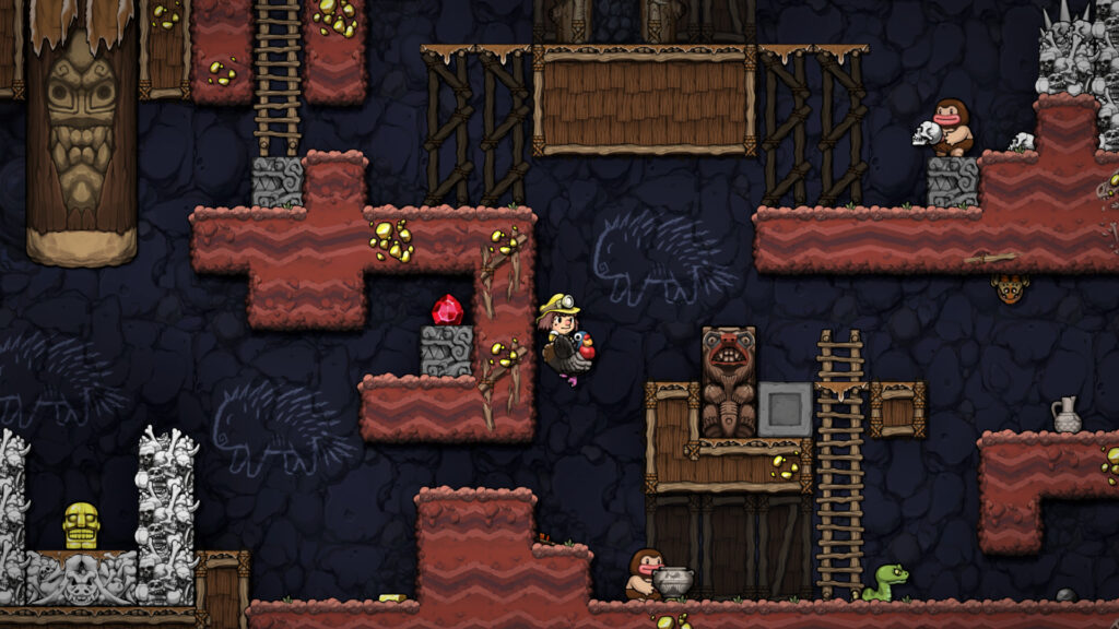 Скриншот Spelunky 2