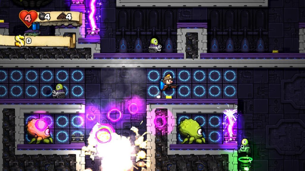 Скриншот Spelunky