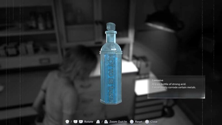 Как уничтожить прочный замок в кабинете исследователя в Resident Evil Requiem