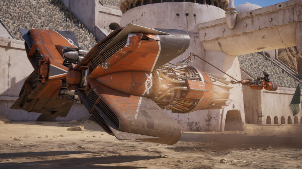 Скриншот STAR WARS: Galactic Racer