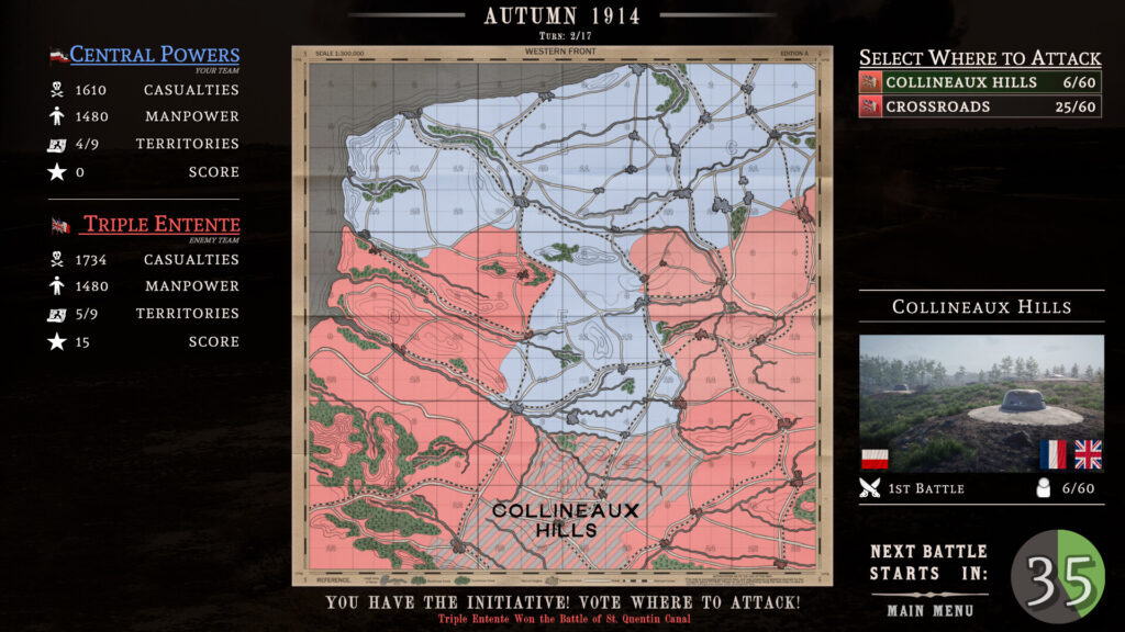 Скриншот Over The Top: WWI