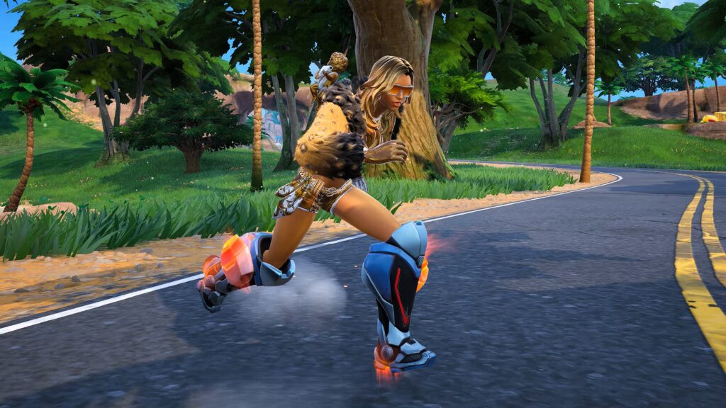 Как получить семь слайдеров в Fortnite Runners