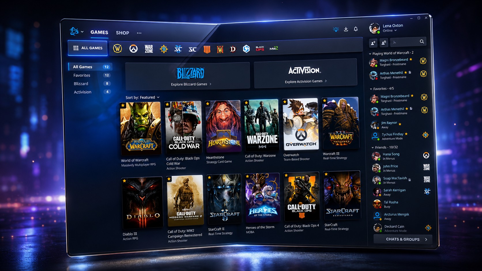 Battle.net не работает: как исправить ошибки входа игр Blizzard