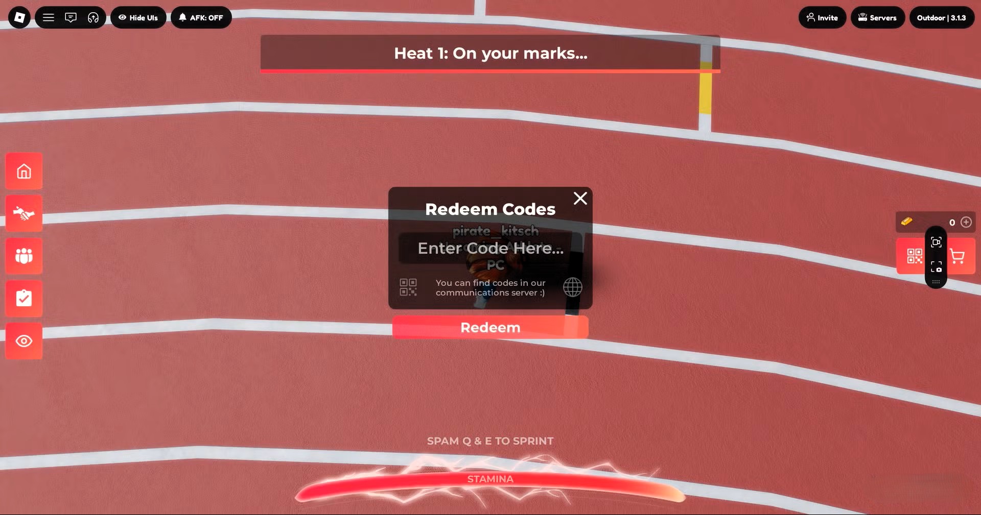 Как активировать коды Track and Field Infinite Как активировать коды Track and Field Infinite