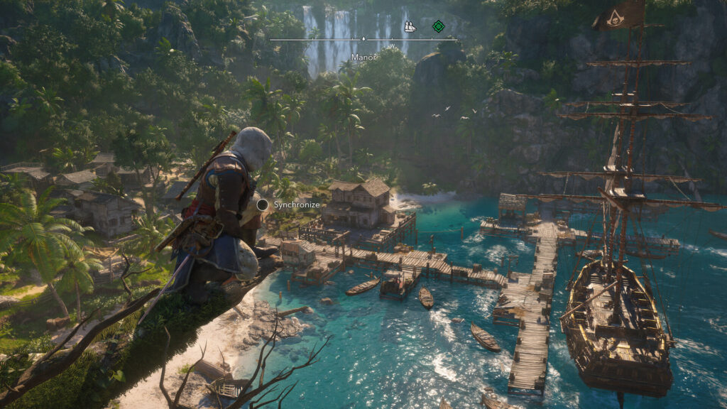 Скриншот игры "Assassin's Creed Black Flag Resynced"