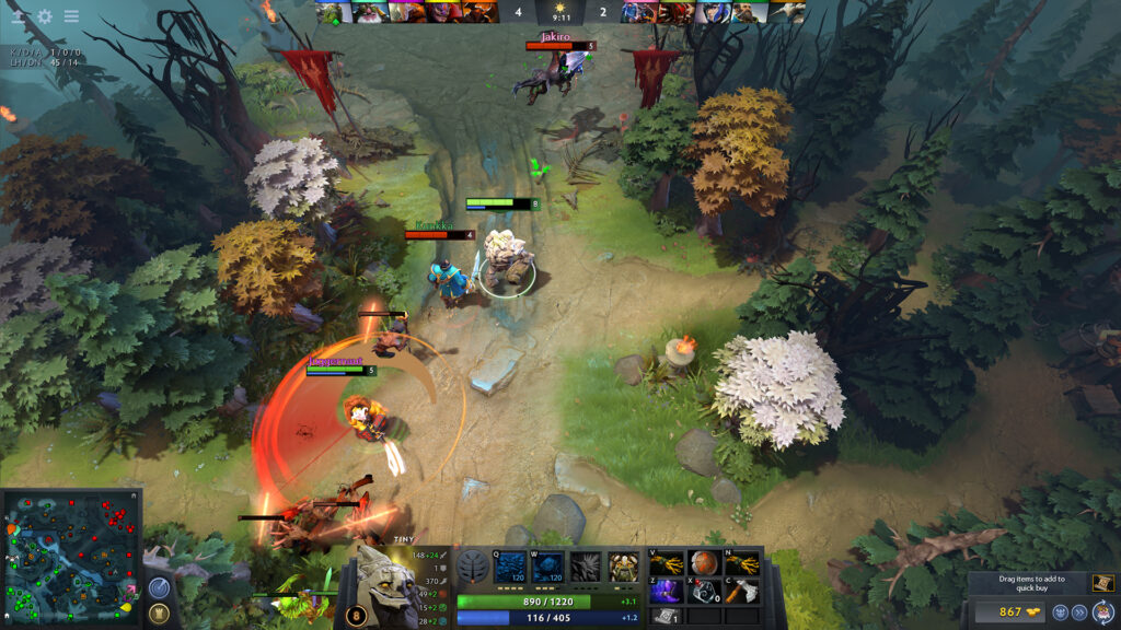 Скриншот Dota 2