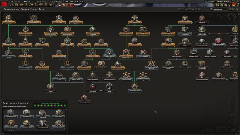 Скриншот Hearts of Iron IV