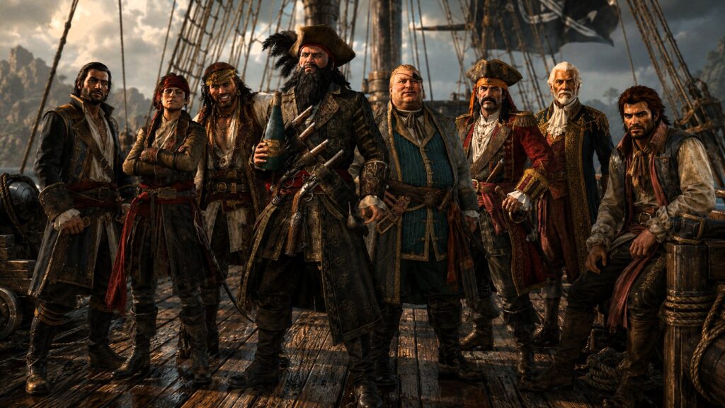 Все реальные исторические персонажи в Assassin’s Creed 4: Black Flag