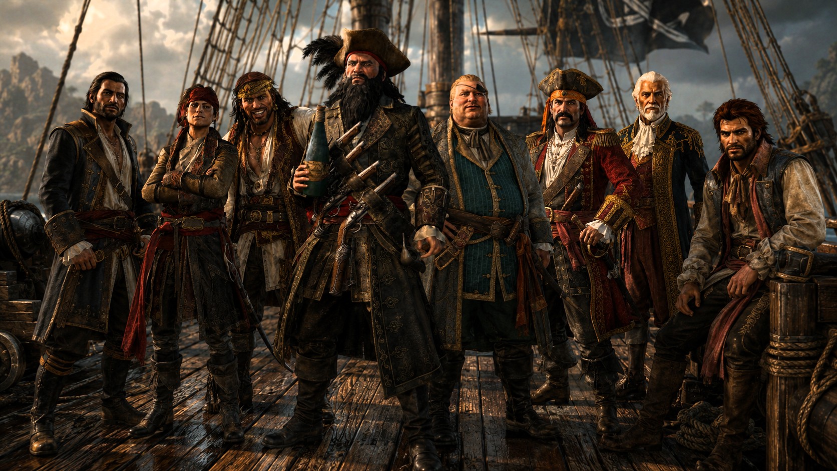 Все реальные исторические персонажи в Assassin’s Creed 4: Black Flag
