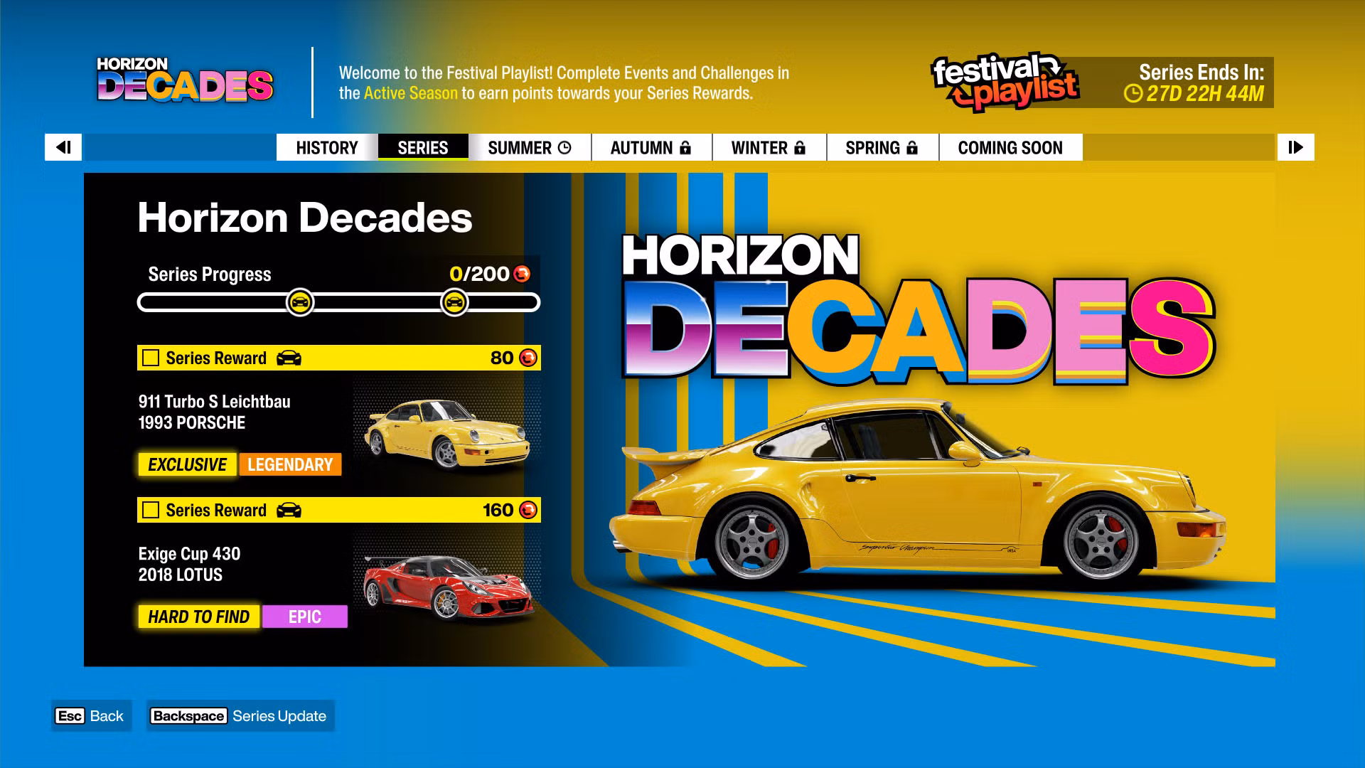 Зимние испытания Horizon Decades Series 2 в Forza Horizon 6 Зимние испытания Horizon Decades Series 2 в Forza Horizon 6